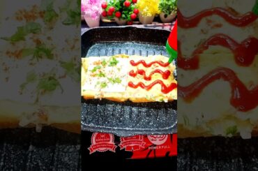 Easy Breakfast recipe 🥪 Bread Omelette recipe #shorts #trending #viral #egg #cooking #shortvideo