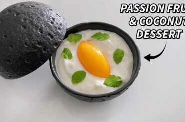 Michelin Star Passion Fruit & Coconut Dessert - Fine Dining Pastry Recipes