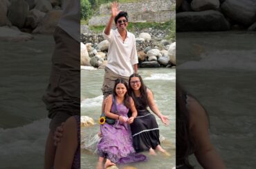 Koi Risk nhi lene ka😅#oyeitsneha #cooking #ytshorts #shorts #friends #travel #jibhi #himachal #fyp