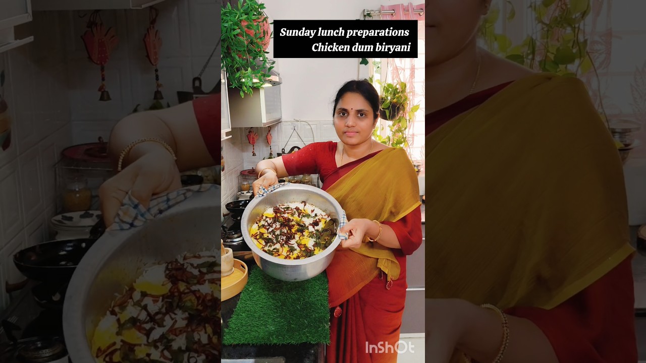 afternoon routine#lunchrecipes#chickendumbiryani#cooking#ytshorts afternoon routine#lunchrecipes#chickendumbiryani#cooking#ytshorts