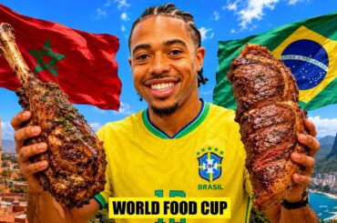 Trying VIRAL World Cup Food: Morocco VS Brazil