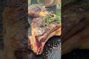 90% Marbling Bone-In Steak | Ultimate Homemade Beef Feast#garden #asmr #cooking #food