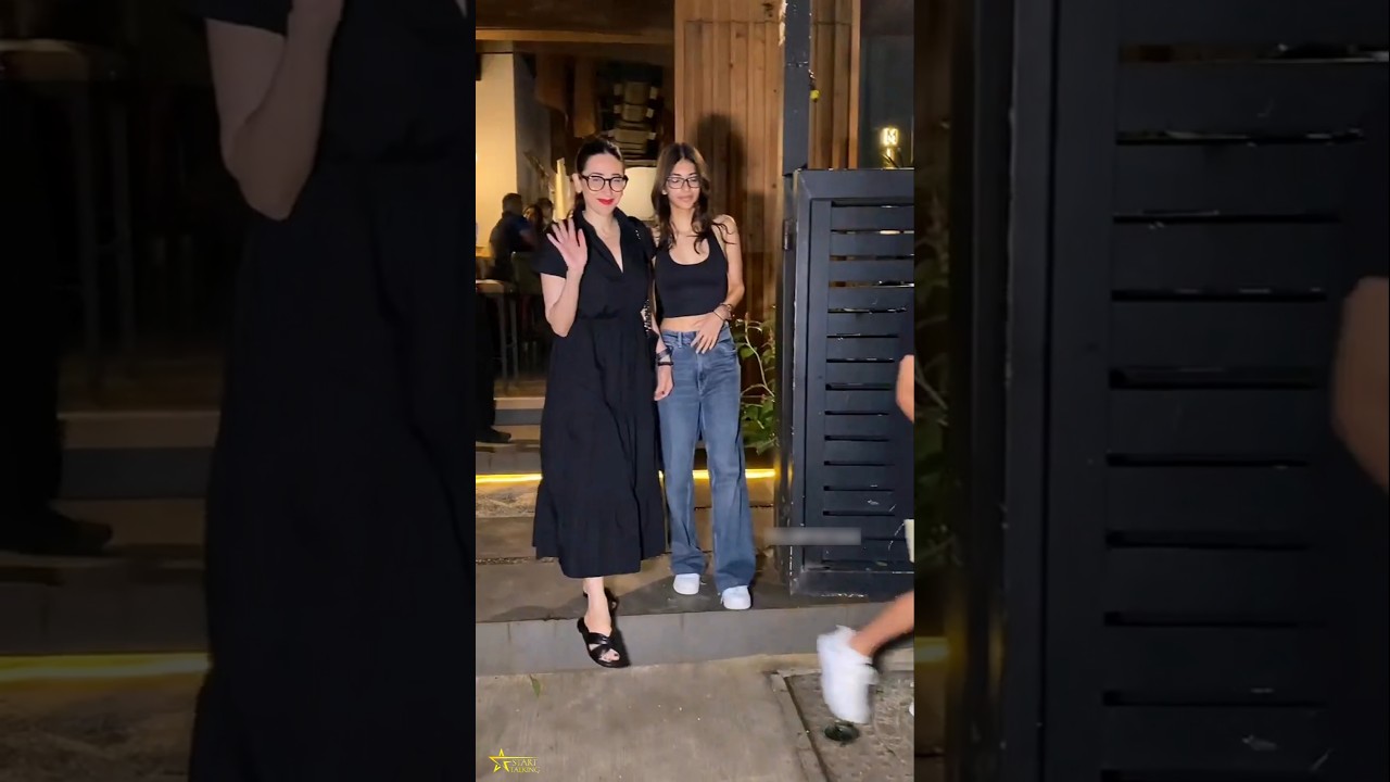 Karisma Kapoor always takes daughter Samaira along when visiting restaurant #shorts #youtubeshorts Karisma Kapoor always takes daughter Samaira along when visiting restaurant #shorts #youtubeshorts