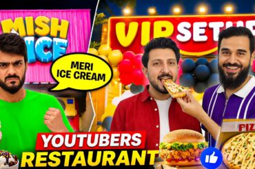 Trying Famous YouTubers Newly Opened Restaurant