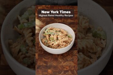 Cooking the Highest Rated Healthy Recipes from the NYT | One Pot Lemon Ricotta Pasta #cooking
