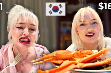 I Ate the CHEAPEST and MOST EXPENSIVE Food in Seoul for 24 Hours