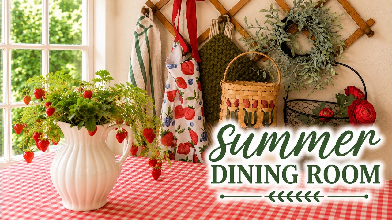 πCreating a Summer Dining Room with Thrifted Finds | Summer 2026 dining room ideas | Robin Lane Lowe πCreating a Summer Dining Room with Thrifted Finds | Summer 2026 dining room ideas | Robin Lane Lowe