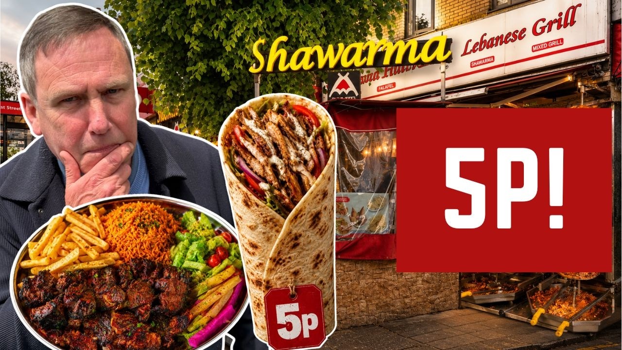 The Cheapest Restaurant Review on YouTube! 5 Pence!!! The Cheapest Restaurant Review on YouTube! 5 Pence!!!