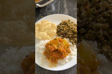 Sunday lunch #ytshorts #shortsfeed #food #tamil #cooking #minivlog #homemaking #housewife 15/06