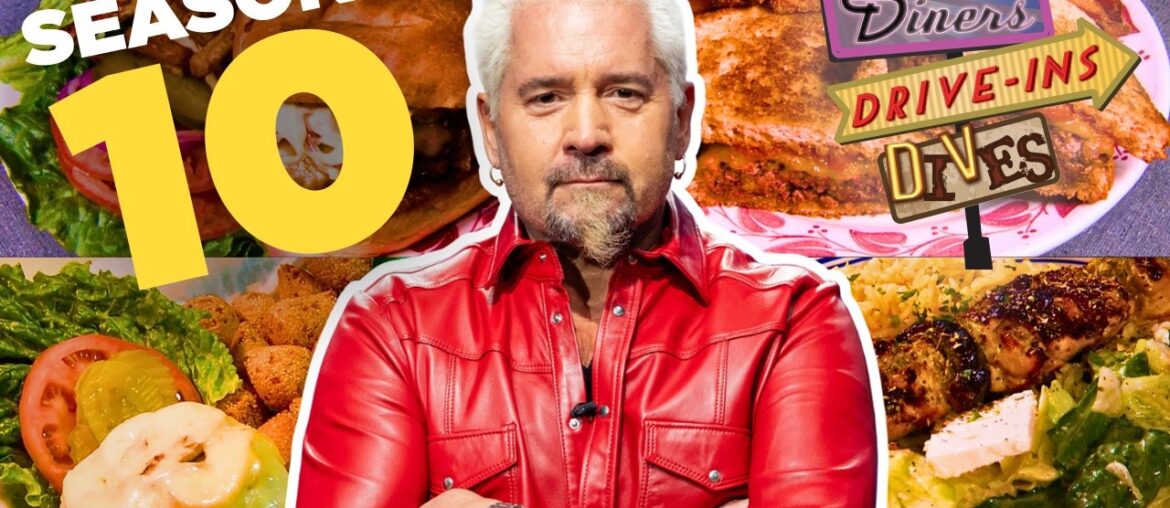 BINGE the Best of #DDD Season 10 with Guy Fieri 🔥🍴| Diners, Drive-Ins and Dives | Food Network