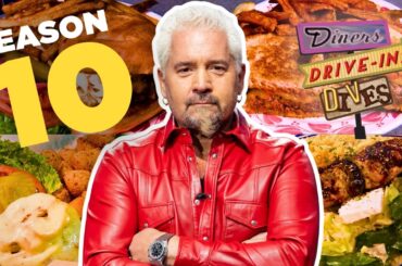 BINGE the Best of #DDD Season 10 with Guy Fieri 🔥🍴| Diners, Drive-Ins and Dives | Food Network