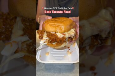 Best Toronto Food✨ #foodie #toronto #torontoworldcup #worldcup2026
