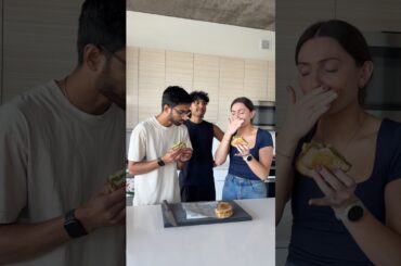 Cooking our favorite recipes pt 2! #bombaysandwich #cooking #recipe #reel #sandwhich #indianfood