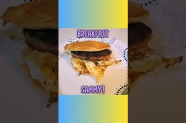 My own McGriddle from Home #cooking #cookingvideo #food #breakfast #sammy #mom #fyp #fypfood #viral