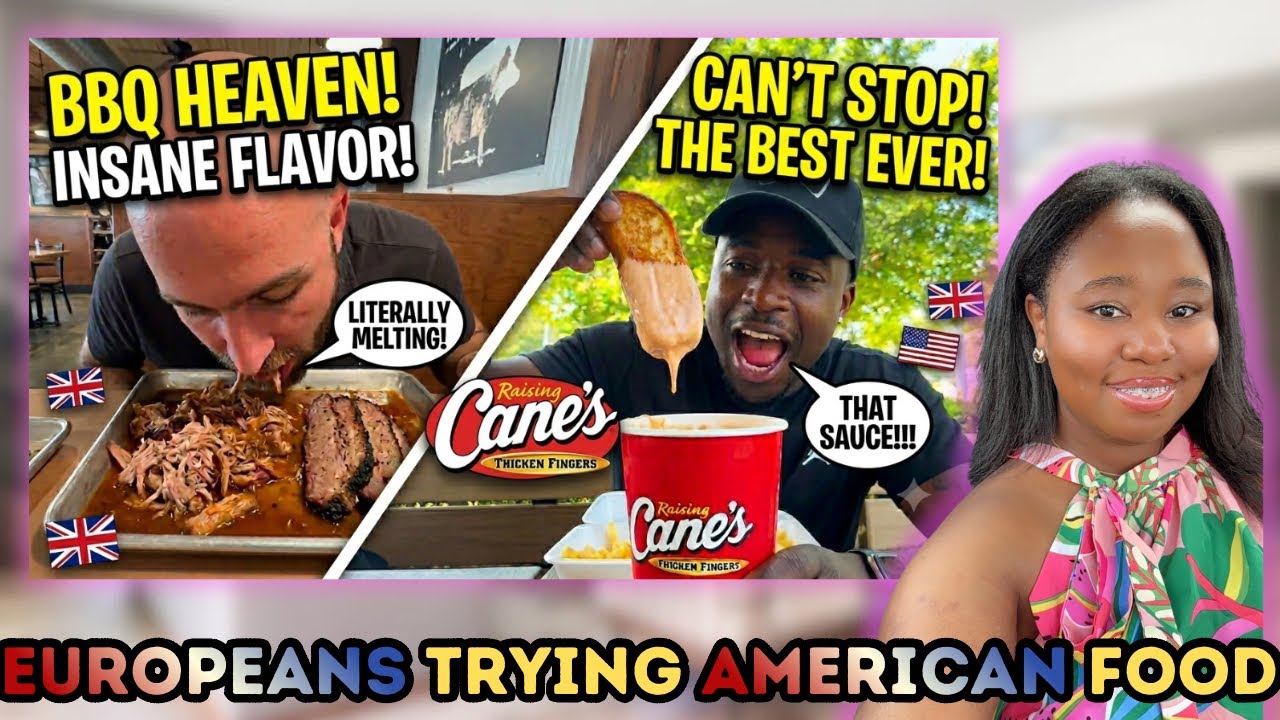 Europeans Here For The World Cup Trying American Food For The 1st Time! Europeans Here For The World Cup Trying American Food For The 1st Time!
