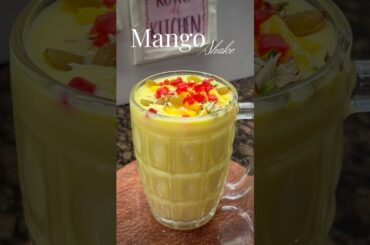 Mango shake recipe #mangorecipe #mangoshake #foodreels #food #cooking #recipe #easyrecipe #foodie