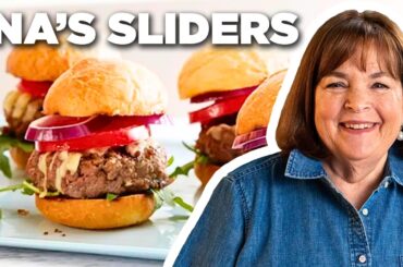 Ina Garten's 5-STAR Sliders 🍔 🤩 | Barefoot Contessa | Food Network