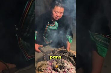 Why Are They Cooking Eggs on Charcoal? 🥚🔥