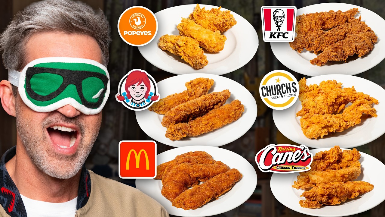 Blind Chicken Finger Taste Test Blind Chicken Finger Taste Test