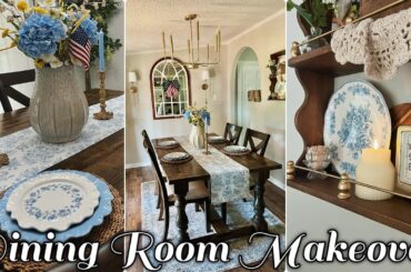 🌿SETTING UP THE DINING ROOM IN OUR NEW HOME | DECORATE WITH ME