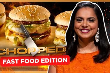 The WILDEST Fast Food Challenges 🍔🍟 | Chopped | Food Network