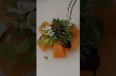 Red Mullet Garnish with Imperial Caviar | Michelin Star Fine Dining