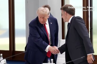 'I'm the boss,' Trump jokes as he sits at G7 table
