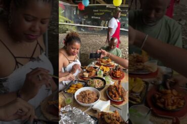 Eat with us at Street Food Saturdays River Dining Experience! #mountjames #food #jamaica #fire #fyp