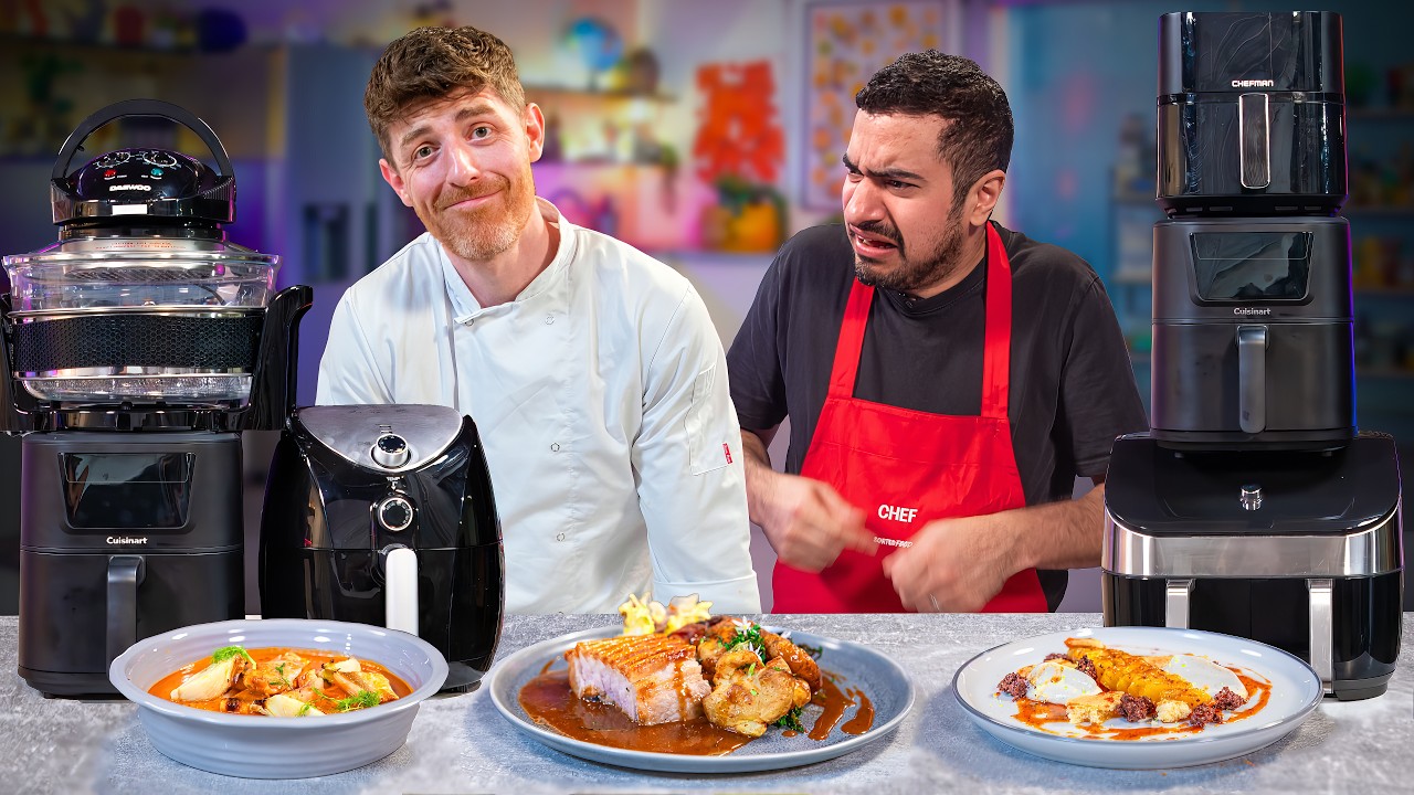Can Chefs Make Restaurant-Quality Food With ONLY Air Fryers? Can Chefs Make Restaurant-Quality Food With ONLY Air Fryers?