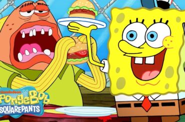 Krusty Krab Dining Experience 🍔 | 10 Minutes | SpongeBob