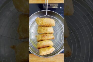 Rice Samosa ASMR #shorts #asmr #asmreating #asmrsounds #food #cooking #recipe #viral
