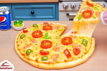🧀 So Tasty Mini Double Cheese Pizza Making Ideas | ASMR Cooking Mini Food