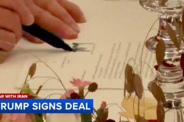 Trump signs MOU with Iran while dining at Versailles