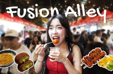 Korean Tries the Most Viral Filipino Food at Fusion Alley!🇵🇭🔥 (w/ Aron)