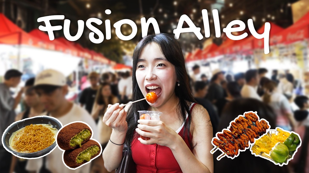 Korean Tries the Most Viral Filipino Food at Fusion Alley!๐ต๐ญ๐ฅ (w/ Aron) Korean Tries the Most Viral Filipino Food at Fusion Alley!๐ต๐ญ๐ฅ (w/ Aron)