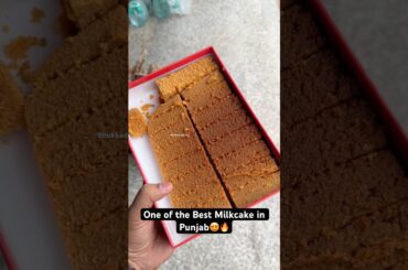 One of the Best Milkcake in Punjab😍🔥|| Indian Street Food