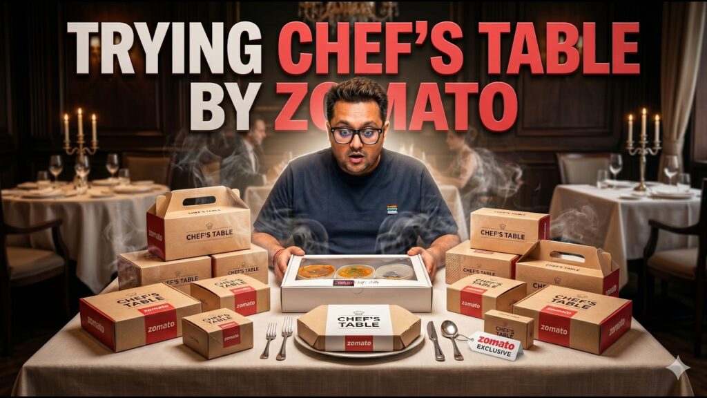 Trying Chef’s Table by Zomato in Mumbai