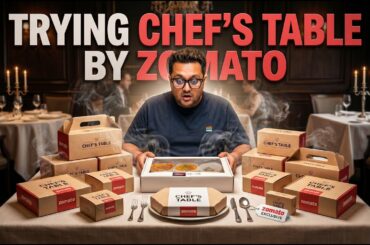 Trying Chef's Table by Zomato in Mumbai