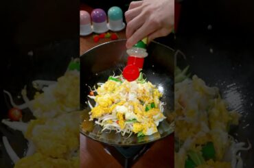 Simple and delicious bean sprouts and eggs  #cooking #recipe