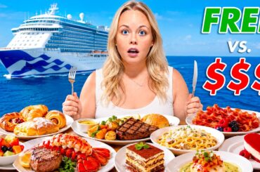 Is Princess Cruises Paid Dining A Scam? | We Tried 3 Food Tiers