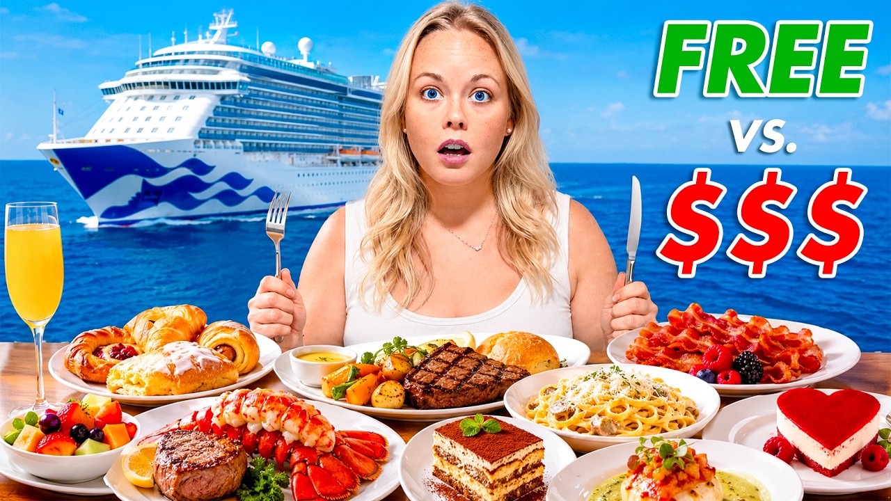 Is Princess Cruises Paid Dining A Scam? | We Tried 3 Food Tiers Is Princess Cruises Paid Dining A Scam? | We Tried 3 Food Tiers