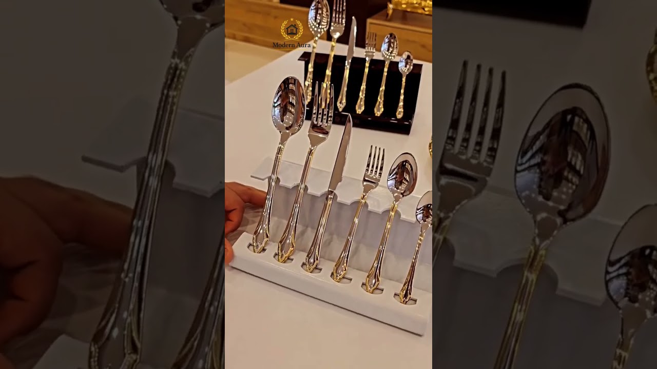 Elegant Serving Plate with Matching Spoons โจ๐ฝ๏ธ | Luxury Dining Table Decor Ideas #homedecor #teatime Elegant Serving Plate with Matching Spoons โจ๐ฝ๏ธ | Luxury Dining Table Decor Ideas #homedecor #teatime
