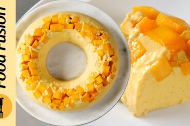 Creamy Mango Pudding Recipe by Food Fusion