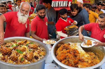 500KG CHICKEN BIRYANI SOLD DAILY! Huge Biryani Making At Pakistani Street Food