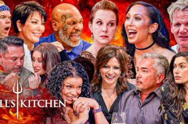 Even More Celebs Dine in Hell! Best & Worst of the Chef's Table Pt. 2 | Hell’s Kitchen