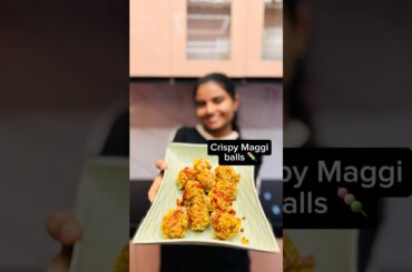 Maggi Balls 🍡🤩|#shorts #cooking
