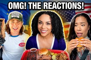 World Cup Tourists Eating American Food For The First Time (Emotional)