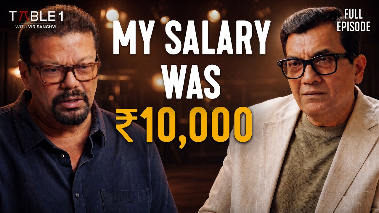 Sanjeev Kapoor: ₹10k Salary to Becoming India’s Richest Chef | Table 1 with Vir Sanghvi Sanjeev Kapoor: ₹10k Salary to Becoming India’s Richest Chef | Table 1 with Vir Sanghvi