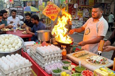 Fiery cooking Egg Master | Indian street food | Food ASMR