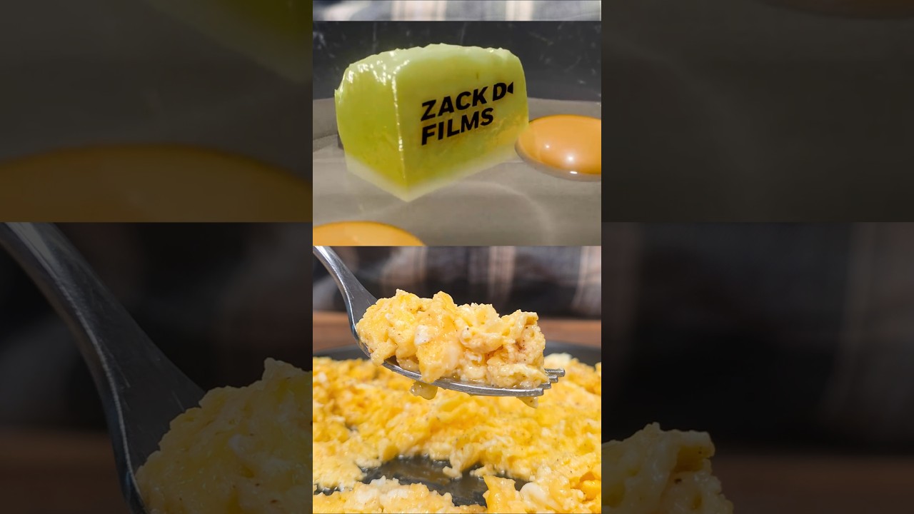 Serving Silky Spoonfulls With A Cold Scramble Start!🍳 #shorts #scrambled #eggs @zackdfilms Serving Silky Spoonfulls With A Cold Scramble Start!🍳 #shorts #scrambled #eggs @zackdfilms
